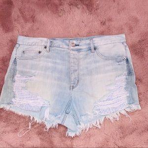 Vintage high rise festival shorts